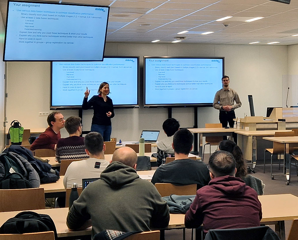 Data fusion guest lecture at Maastricht University